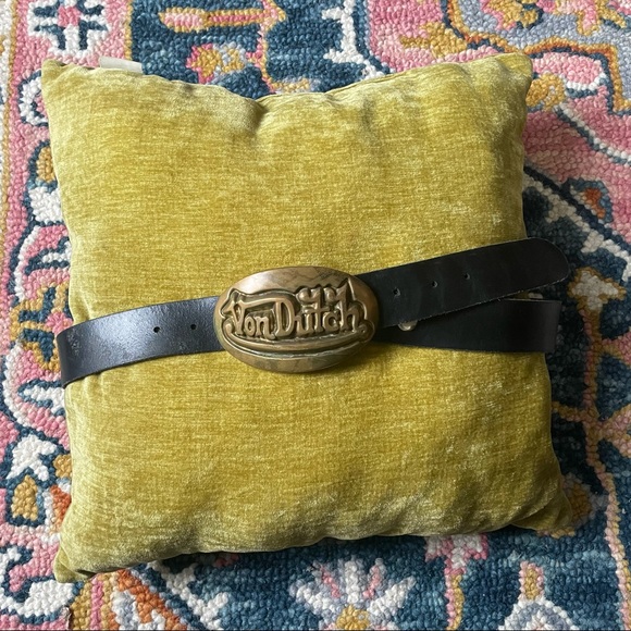 Von Dutch Other - Vintage King Baby Studio Von Dutch Solid Brass Belt Buckle Hot Rod Rat Kustom